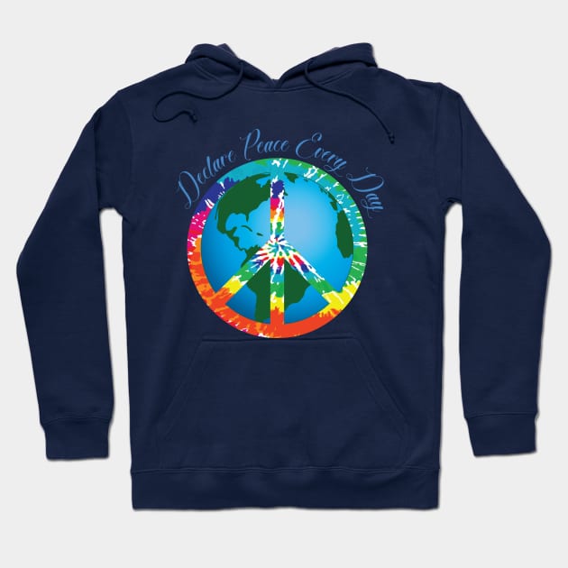 Declare Peace Every Day Hoodie by keshanDSTR